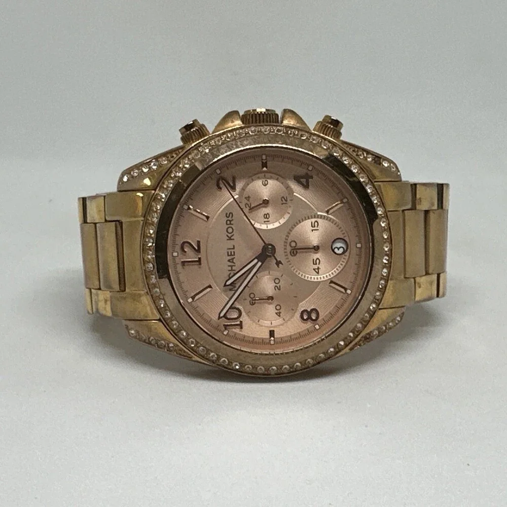 Michael Kors Blair MK5263 Womens Stainless Steel Analog Dial Quartz Watch HME698